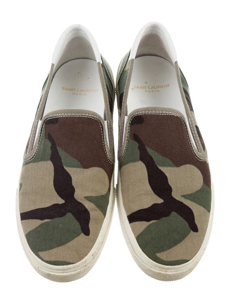 ysl camo shoes|Women's Saint Laurent Shoes .